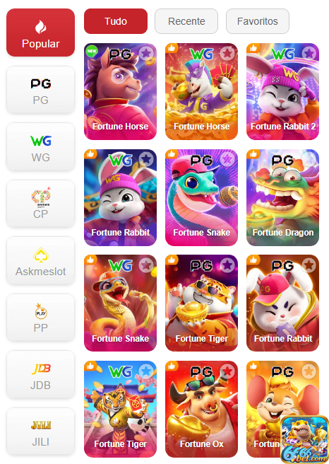 Experiência de Jogos 6666bet.com